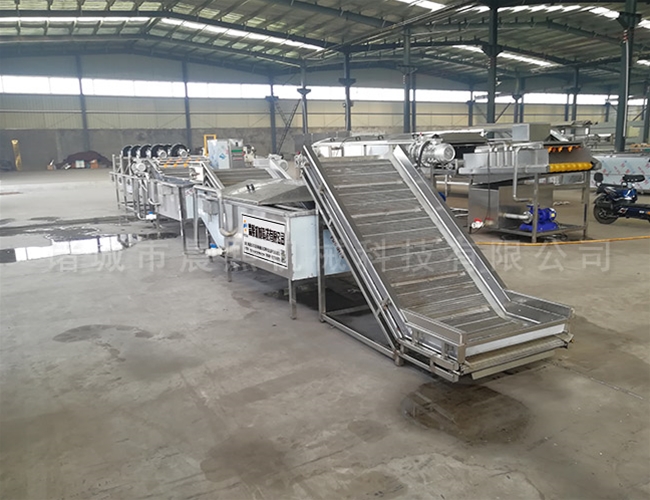 鮮品即食凈菜加工成套設備生產工廠